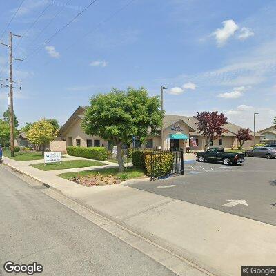 Thumbnail image of the front of a dentist office practice with the name Family HealthCare Network which is located in Orosi, CA