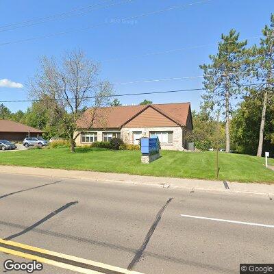 Thumbnail image of the front of a dentist office practice with the name Rhinelander Dental which is located in Rhinelander, WI