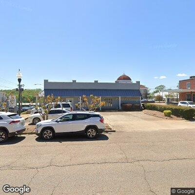 Thumbnail image of the front of a dentist office practice with the name Duff Dental Clinic which is located in Pontotoc, MS