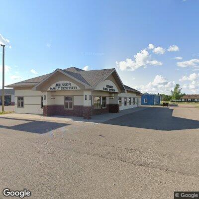 Thumbnail image of the front of a dentist office practice with the name Johnson Family Dentistry, PC which is located in Devils Lake, ND