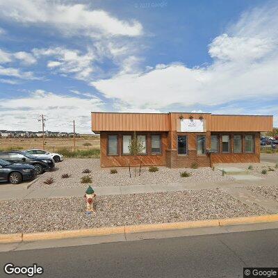 Thumbnail image of the front of a dentist office practice with the name Laramie Family Dental Clinic which is located in Laramie, WY