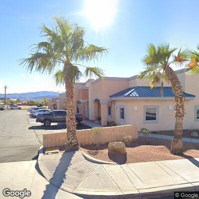 Thumbnail image of the front of a dentist office practice with the name Mesquite Dental which is located in Lake Havasu City, AZ