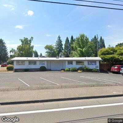 Thumbnail image of the front of a dentist office practice with the name Clear Sky Dental which is located in Portland, OR