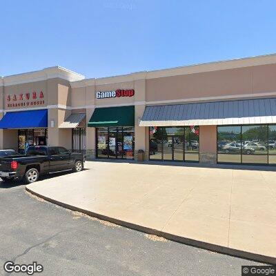 Thumbnail image of the front of a dentist office practice with the name Muskogee Pediatric Dental P which is located in Muskogee, OK