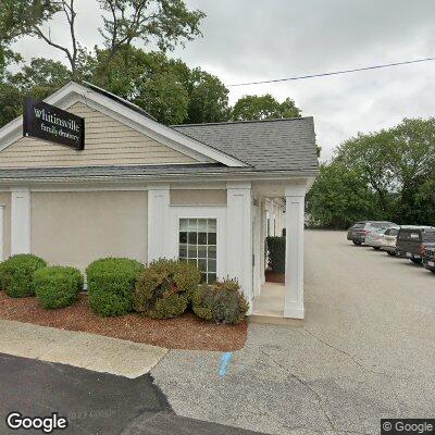 Thumbnail image of the front of a dentist office practice with the name Whitinsville Family Dentistry, PC which is located in Whitinsville, MA