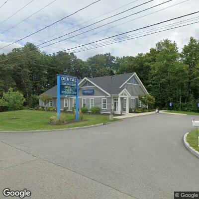 Thumbnail image of the front of a dentist office practice with the name Northborough Family Dental which is located in Northborough, MA