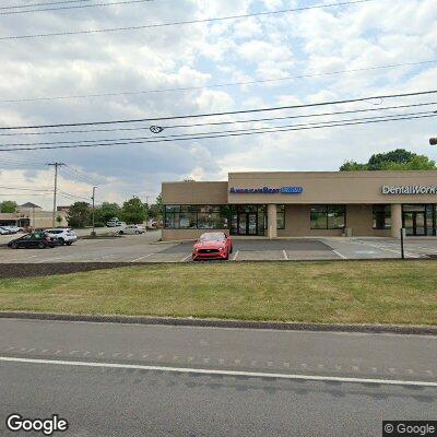 Thumbnail image of the front of a dentist office practice with the name DentalWorks Cranberry Township which is located in Cranberry Township, PA