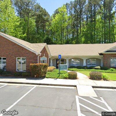 Thumbnail image of the front of a dentist office practice with the name White Oak Pediatric Dentistry which is located in Newnan, GA