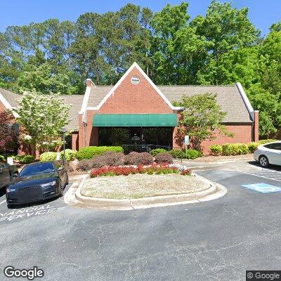 Thumbnail image of the front of a dentist office practice with the name Parkside Dental Practice which is located in Peachtree City, GA