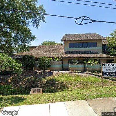 Thumbnail image of the front of a dentist office practice with the name Omega Dental Group which is located in Winter Park, FL