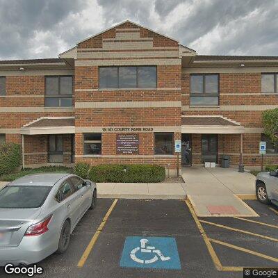 Thumbnail image of the front of a dentist office practice with the name Sandpiper Dental which is located in Winfield, IL