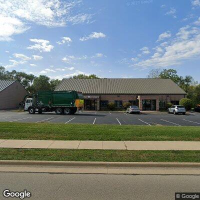 Thumbnail image of the front of a dentist office practice with the name Pooley Dentistry which is located in Loves Park, IL