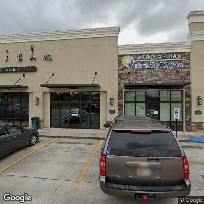 Thumbnail image of the front of a dentist office practice with the name Louisiana Family Dental which is located in Prairieville, LA