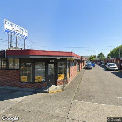 Thumbnail image of the front of a dentist office practice with the name Drs Thai & Audrey Nguyens Pllc which is located in Tacoma, WA