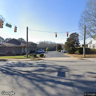 Thumbnail image of the front of a dentist office practice with the name Smiley Orthodontic Associates which is located in Spartanburg, SC