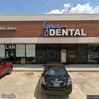 Thumbnail image of the front of a dentist office practice with the name Grace Dental Ed Bishay which is located in Sugar Land, TX