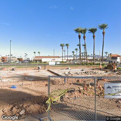 Thumbnail image of the front of a dentist office practice with the name Aspen Dental which is located in Scottsdale, AZ