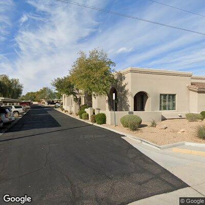 Thumbnail image of the front of a dentist office practice with the name Radiant Family Dentistry which is located in Scottsdale, AZ