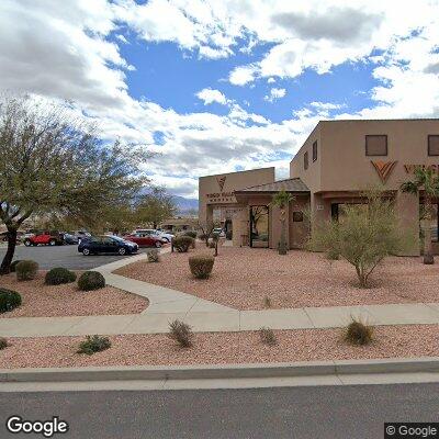 Thumbnail image of the front of a dentist office practice with the name Virgin Valley Dental which is located in Mesquite, NV