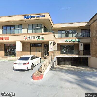 Thumbnail image of the front of a dentist office practice with the name Cerritos Family Dentistry which is located in Cerritos, CA