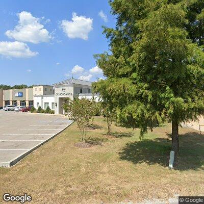 Thumbnail image of the front of a dentist office practice with the name Gilliland Orthodontics which is located in Saltillo, MS