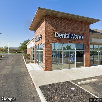 Thumbnail image of the front of a dentist office practice with the name DentalWorks Polaris which is located in Columbus, OH