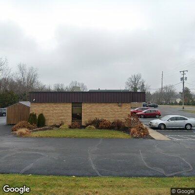 Thumbnail image of the front of a dentist office practice with the name Creekside Family Dentistry which is located in Stow, OH