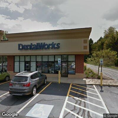 Thumbnail image of the front of a dentist office practice with the name DentalWorks Stow which is located in Stow, OH