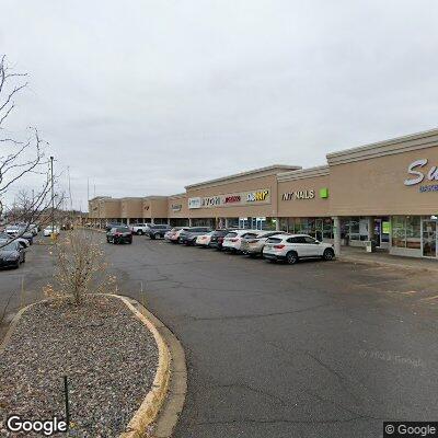 Thumbnail image of the front of a dentist office practice with the name Affordable Dentures & Implants which is located in Brooklyn Park, MN