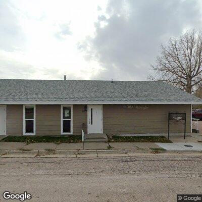 Thumbnail image of the front of a dentist office practice with the name Moorcraft Family Dentistry which is located in Moorcroft, WY