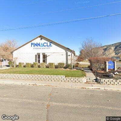 Thumbnail image of the front of a dentist office practice with the name Pinnacle Advanced Dentistry which is located in Nephi, UT