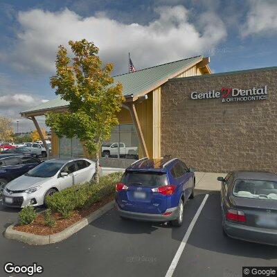 Thumbnail image of the front of a dentist office practice with the name Gentle Dental which is located in Auburn, WA