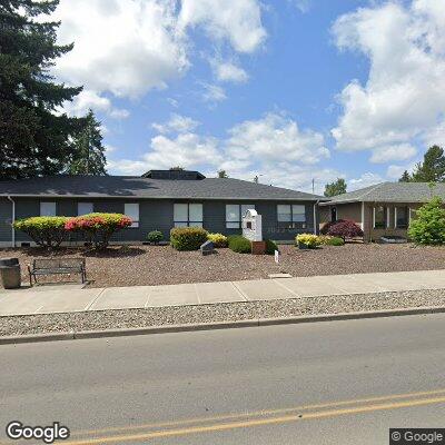 Thumbnail image of the front of a dentist office practice with the name Bowers Dental Group which is located in Shelton, WA