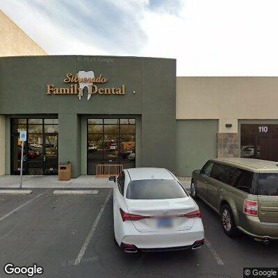 Thumbnail image of the front of a dentist office practice with the name Silverado Family Dental which is located in Las Vegas, NV