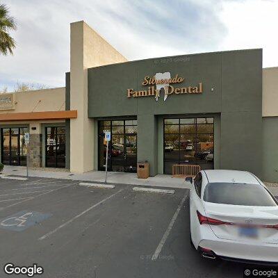 Thumbnail image of the front of a dentist office practice with the name Silverado Family Dental which is located in Las Vegas, NV