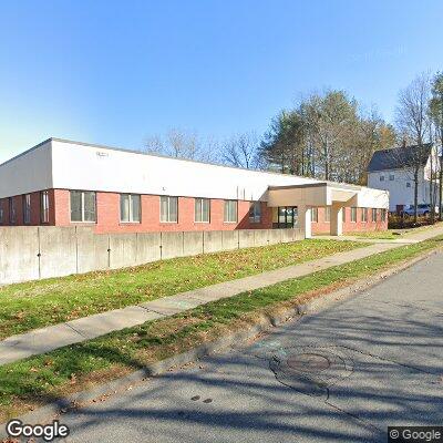 Thumbnail image of the front of a dentist office practice with the name Denture Center & Family Dentistry which is located in Greenfield, MA