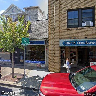 Thumbnail image of the front of a dentist office practice with the name Dorota Romeo Family Dentistry which is located in State College, PA