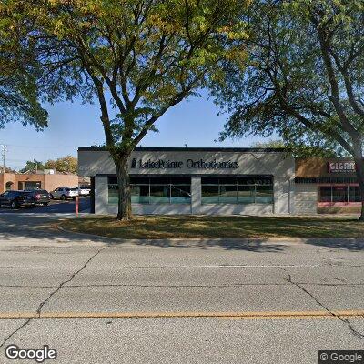 Thumbnail image of the front of a dentist office practice with the name Lakepointe Orthodontics which is located in Saint Clair Shores, MI