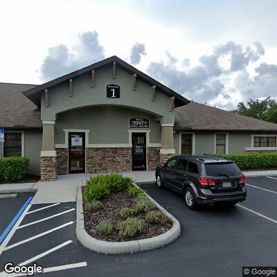 Thumbnail image of the front of a dentist office practice with the name Trinity Dental Care which is located in New Port Richey, FL