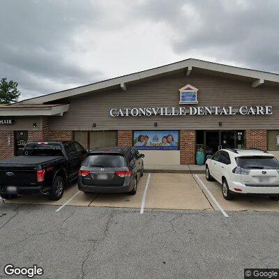 Thumbnail image of the front of a dentist office practice with the name Catonsville Dental Care which is located in Catonsville, MD