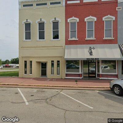 Thumbnail image of the front of a dentist office practice with the name Sanders Family Dentistry which is located in Paola, KS