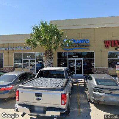 Thumbnail image of the front of a dentist office practice with the name Olmito Family Dentistry which is located in Olmito, TX