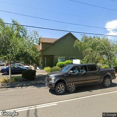 Thumbnail image of the front of a dentist office practice with the name Mill Creek Dental which is located in Stayton, OR