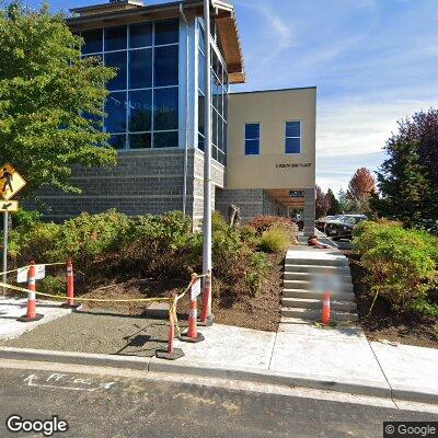 Thumbnail image of the front of a dentist office practice with the name Mountain View Dental which is located in Ridgefield, WA