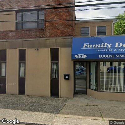 Thumbnail image of the front of a dentist office practice with the name Family Dental Care which is located in Mineola, NY