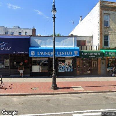 Thumbnail image of the front of a dentist office practice with the name Shine Dental PC which is located in Sunnyside, NY