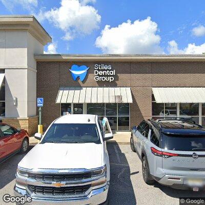 Thumbnail image of the front of a dentist office practice with the name Stiles Dental Group which is located in Opelika, AL