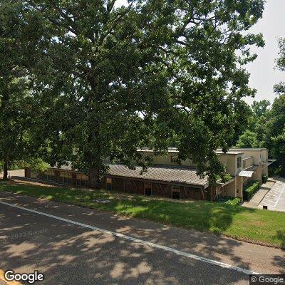 Thumbnail image of the front of a dentist office practice with the name The Children's Dental Center which is located in Oxford, MS