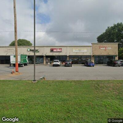 Thumbnail image of the front of a dentist office practice with the name Benton Dental Associates which is located in Benton, AR