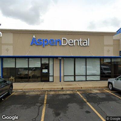 Thumbnail image of the front of a dentist office practice with the name Aspen Dental which is located in Hot Springs National Park, AR